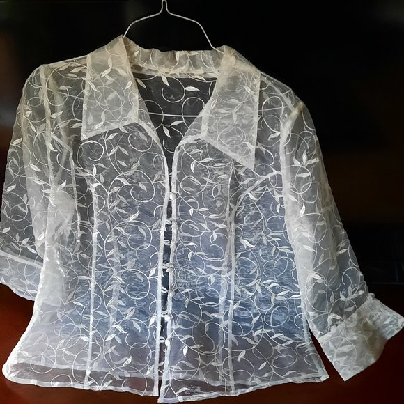 Laced jacket white PTP 21 - Picture 1 of 3